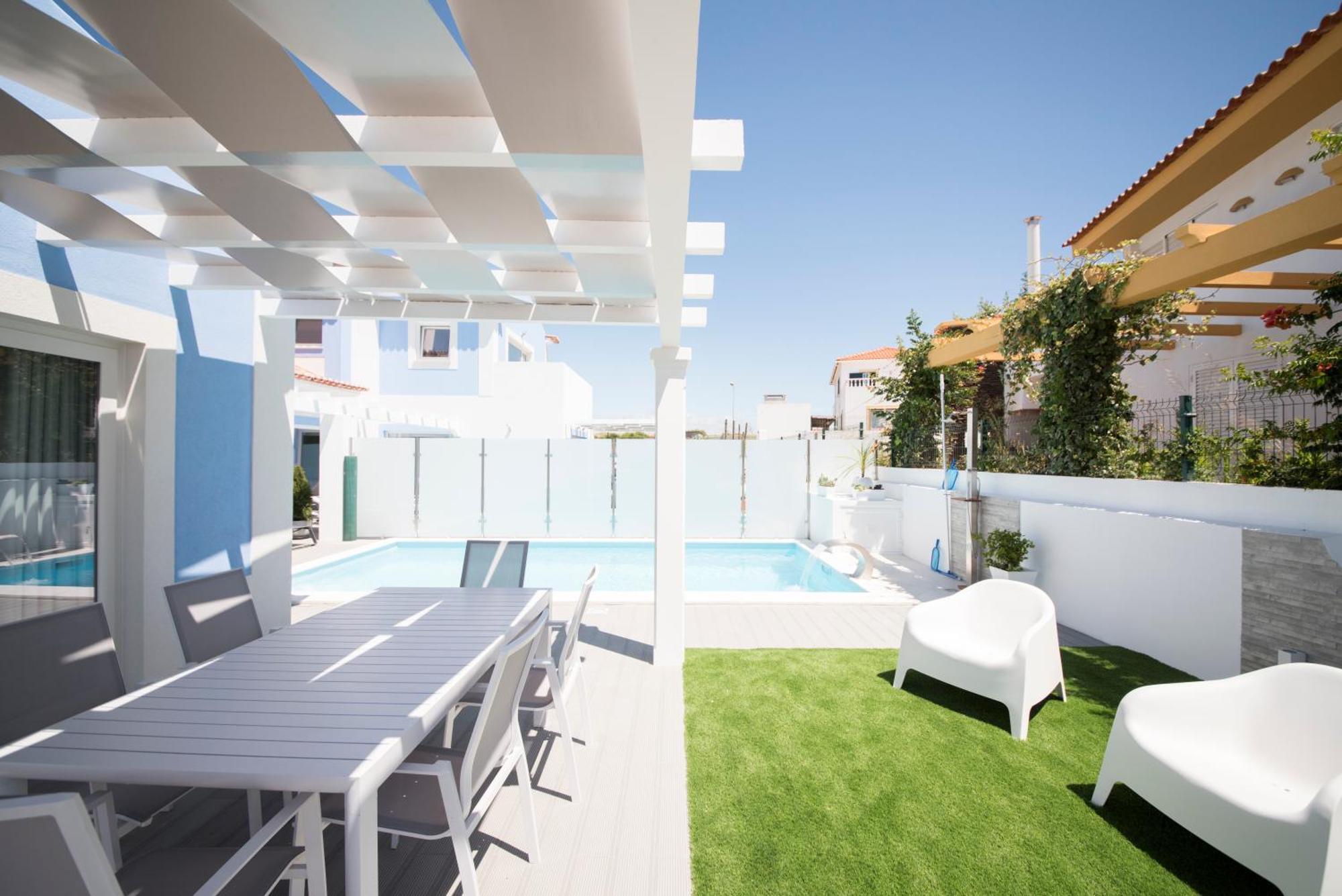 Casa Da Praia & Casa Da Mare Da Alta By Estilo Lusitano, Com Piscina Privada 科武港 客房 照片